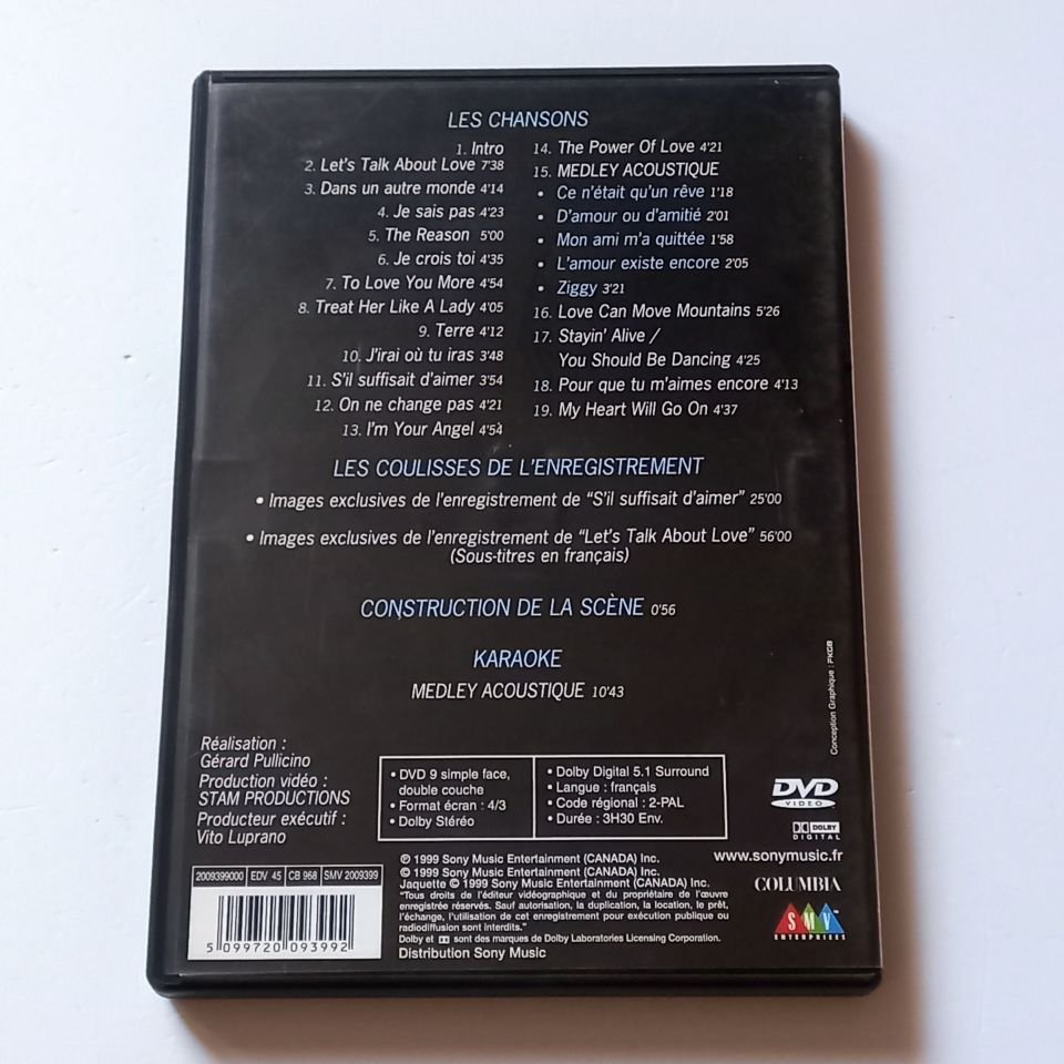 CELINE DION - AU COEUR DU STADE - DVD 2.EL