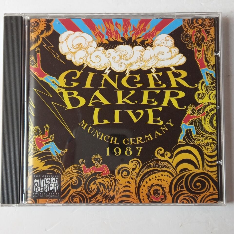 GINGER BAKER'S NO MATERIAL – LIVE IN MUNICH GERMANY 1987 (2010) - CD 2.EL