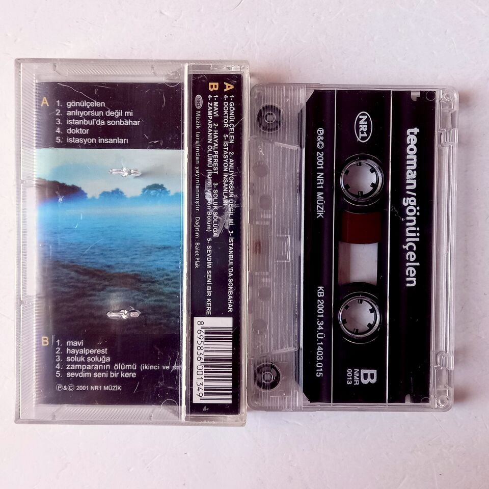 TEOMAN – GÖNÜLÇELEN (2001) - KASET 2.EL