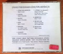 ZÜLFÜ LİVANELİ THEODORAKIS GÜNEŞ TOPLA CD 2.EL