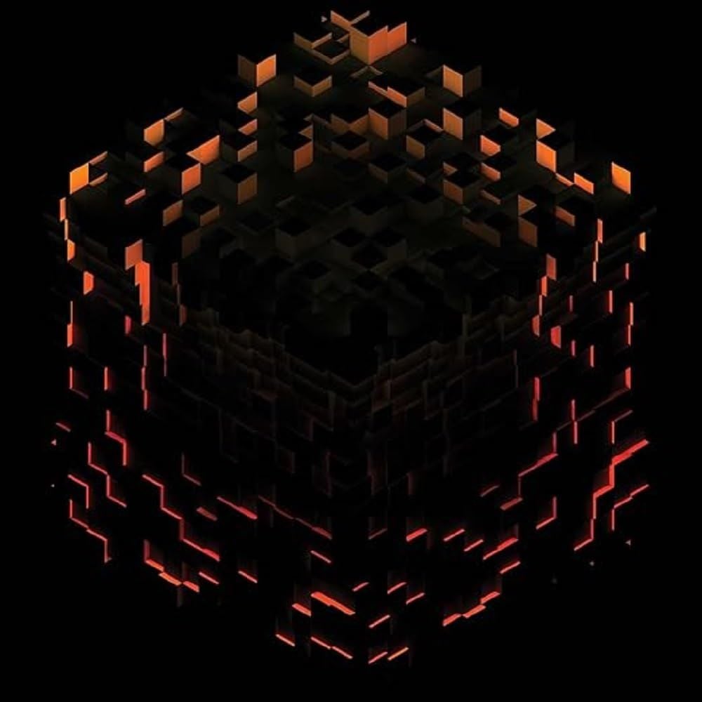 C418 - MINECRAFT VOLUME BETA (2013) GAME SOUNDTRACK - 2LP 2024 RED & YELLOW FIRE SPLATTER EDITION SIFIR PLAK