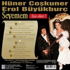 HÜNER ÇOŞKUNER EROL BÜYÜKBURÇ - SEVEMEM / İŞTE DÜET - LP 2021 BASIM SIFIR PLAK