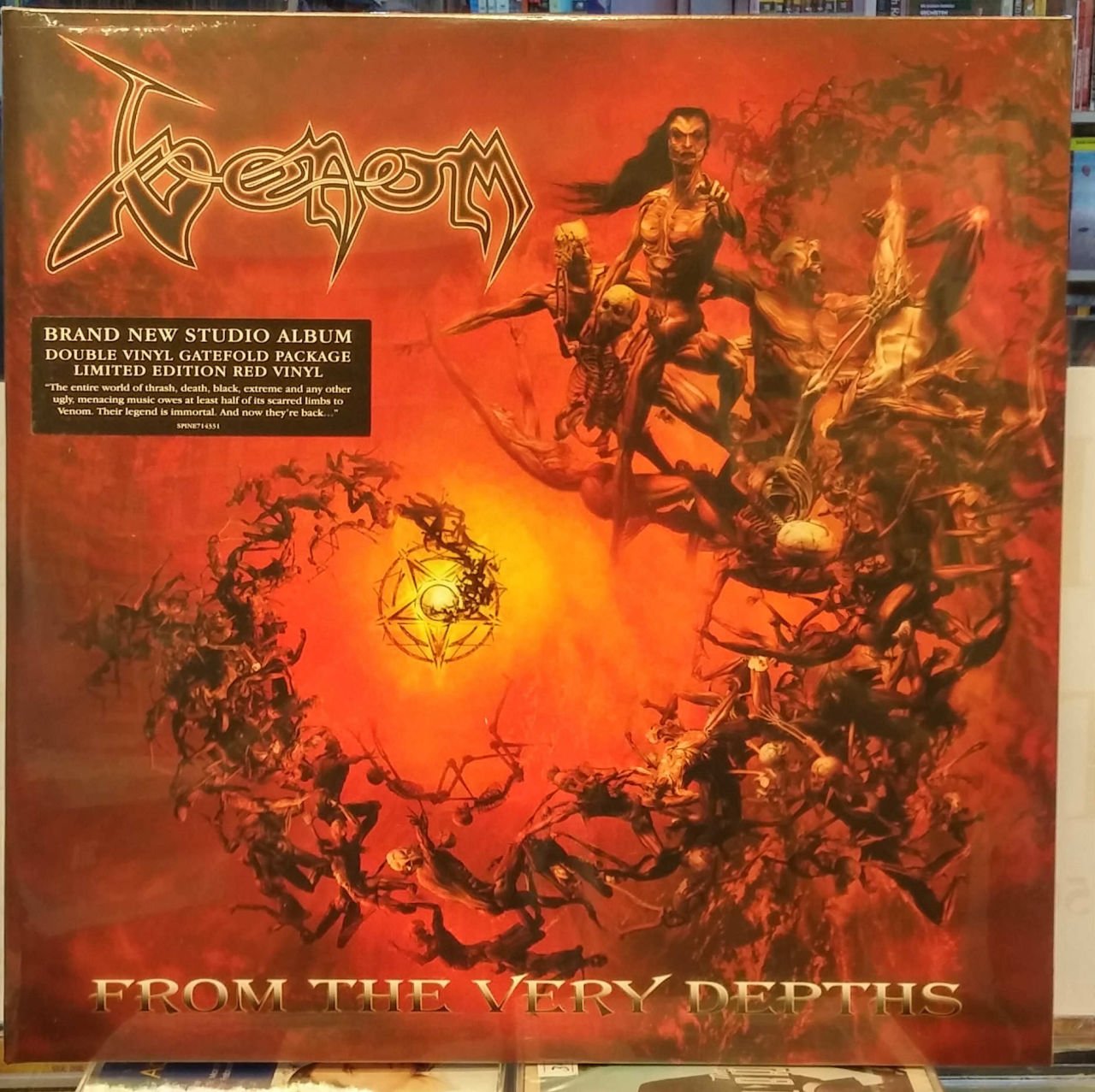 VENOM FROM THE VERY DEPTHS 2LP 180GR SFR