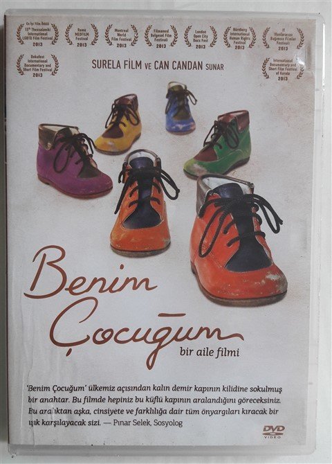 BENİM ÇOCUĞUM - ÖMER CEYLAN - ŞULE CEYLAN - CAN CANDAN - DVD 2.EL