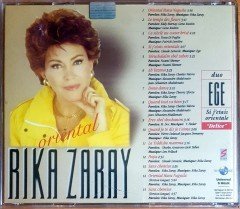 RIKA ZARAY - ORIENTAL / DUO EGE, SI J'ETAIS ORIENTALE ''DELİCE'' (1999) CD 2.EL