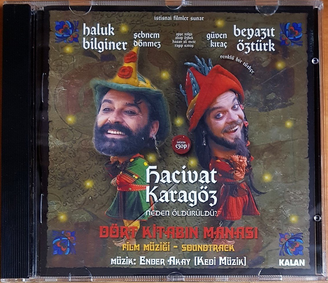 HACİVAT KARAGÖZ NEDEN ÖLDÜRÜLDÜ? FİLM MÜZİĞİ / ENDER AKAY (2006) KALAN MÜZİK CD 2.EL