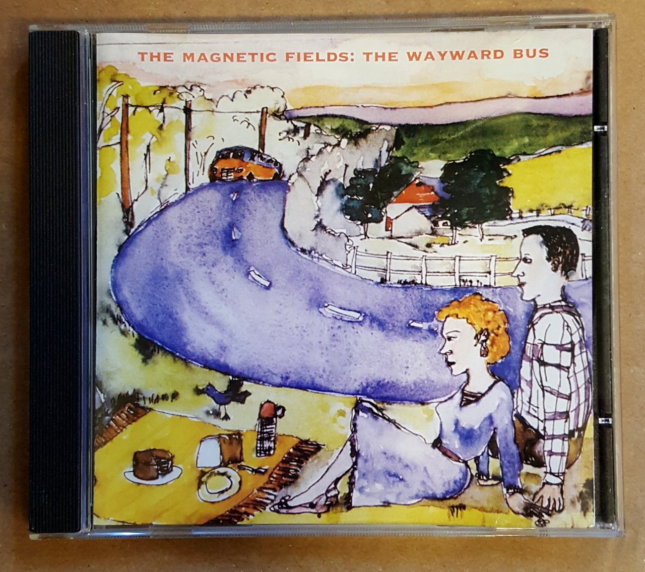 THE MAGNETIC FIELDS - THE WAYWARD BUS (2004) - CD SYNTH POP INDIE ROCK 2.EL