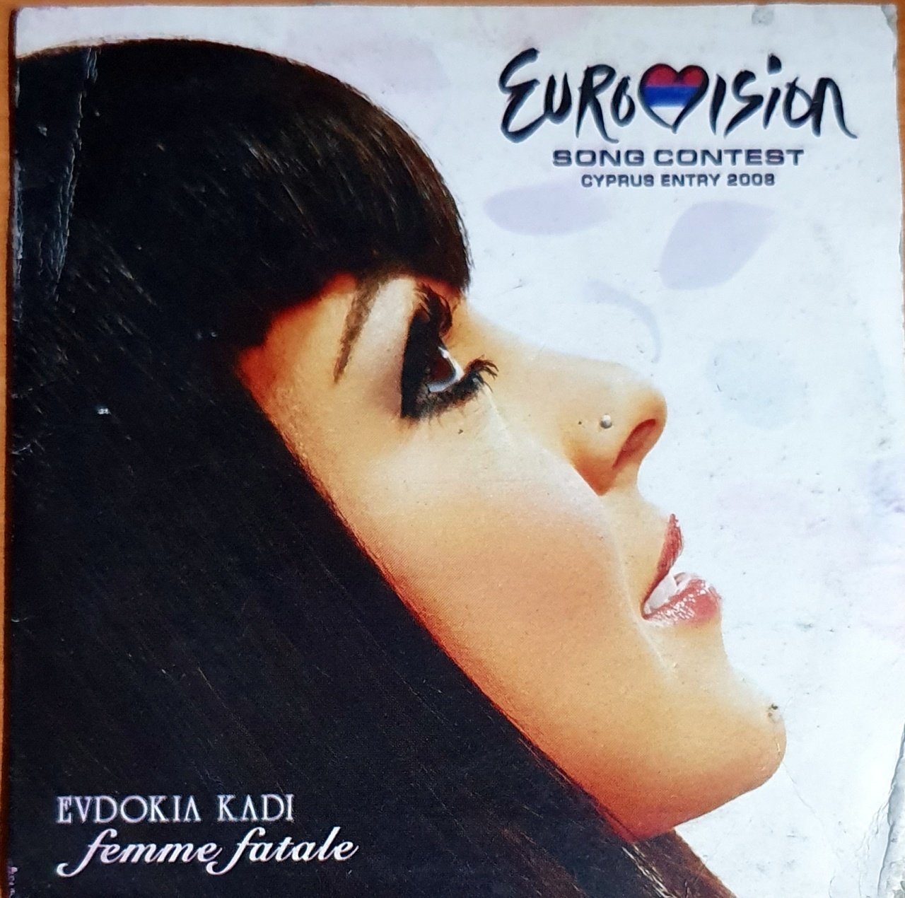 EVDOKIA KADI - FEMME FATALE / EUROVISION SONG CONTEST CYPRUS ENTRY 2008 (2008) - CD PROMO SINGLE 2.EL
