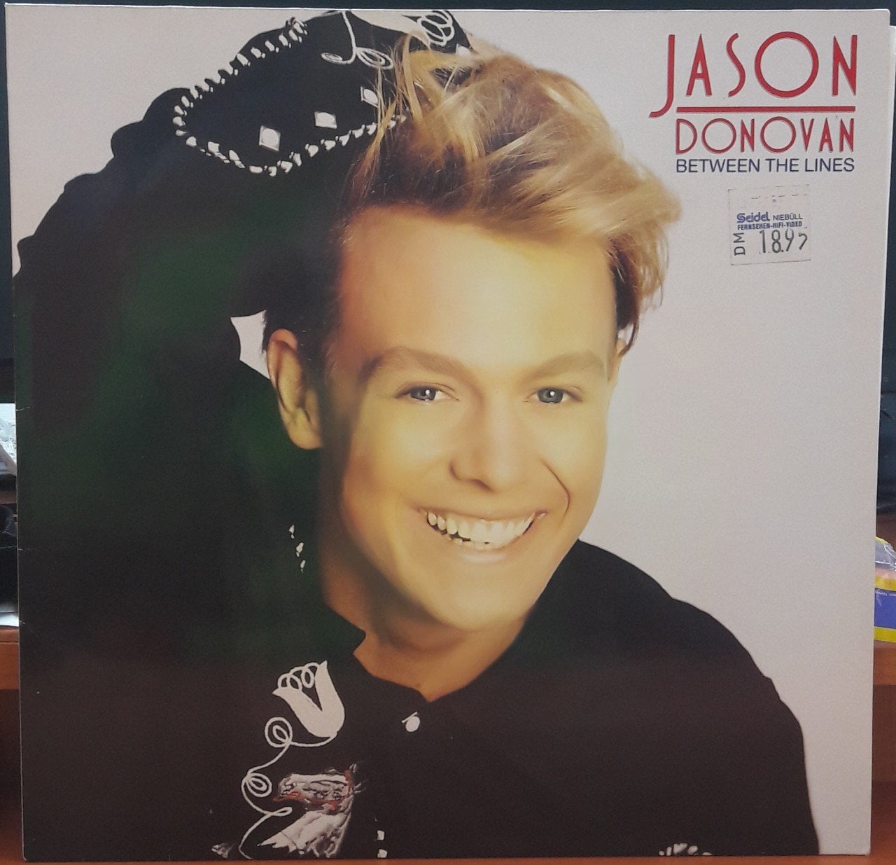 JASON DONOVAN - BETWEEN THE LINES (1989) - PLAK 2.EL