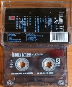 İBRAHİM TATLISES - KLASİKLERİ (1999) - KASET 2.EL