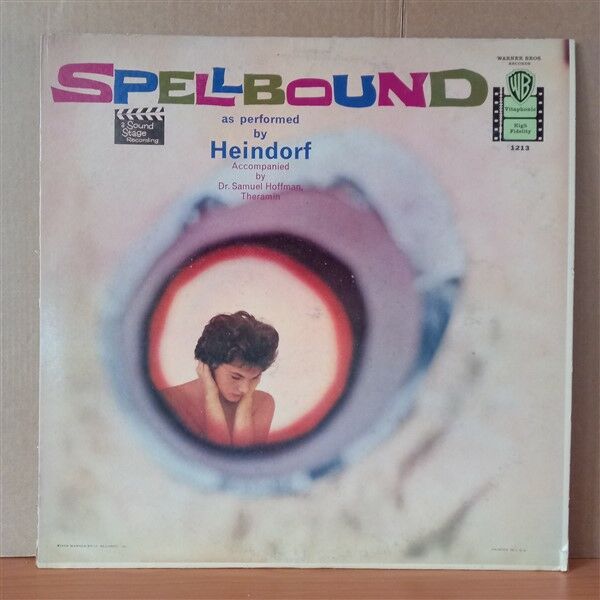 SPELLBOUND SOUNDTRACK / HEINDORF (1958) - LP 2.EL PLAK
