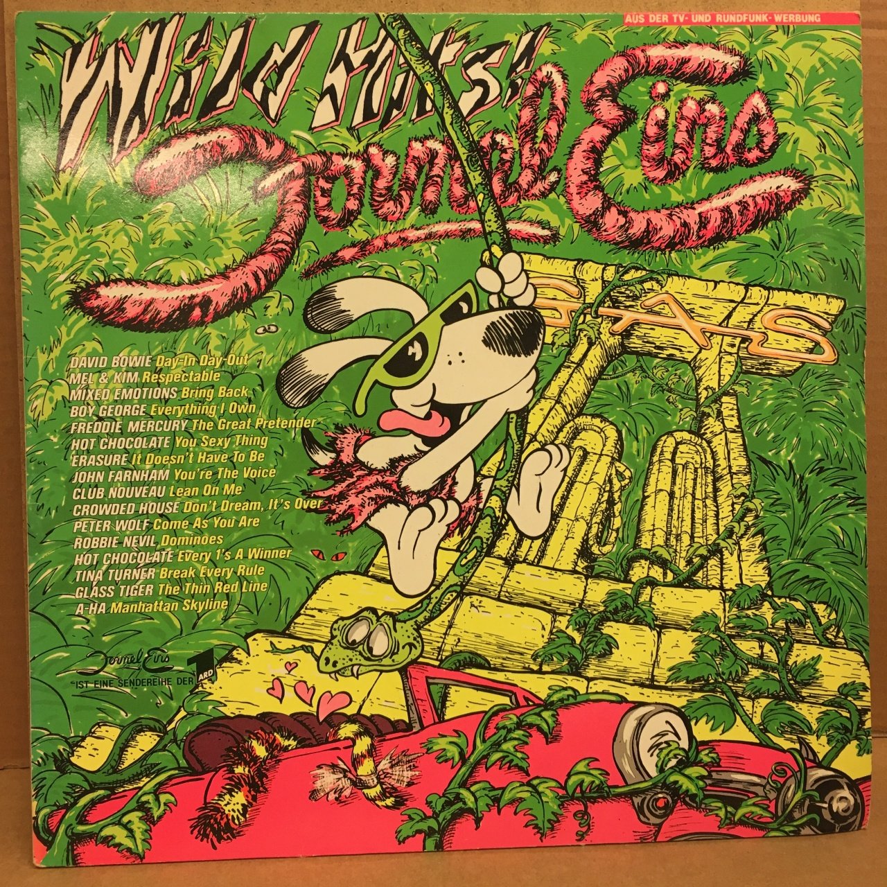FORMEL EINS WILD HITS 1987 80LER KARIŞIK POP 2.EL PLAK