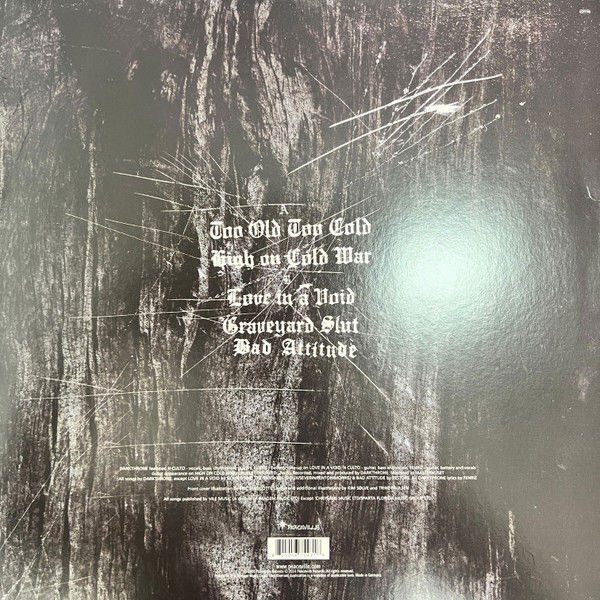 DARKTHRONE - TOO OLD TOO COLD EP (2006) - LP BLACK METAL SIFIR PLAK