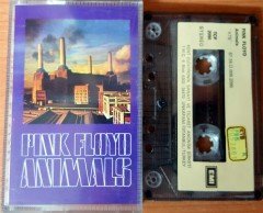 PINK FLOYD - ANIMALS (1987) KENT CASSETTE MADE IN TURKEY ''USED'' PAPER LABEL