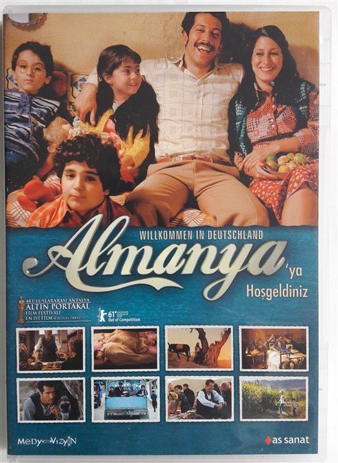 ALMANYA'YA HOŞGELDİNİZ - VEDAT ERİNCİN - YASEMİN SAMDERELİ - DVD 2.EL