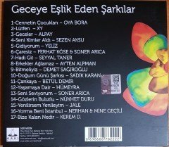 GECEYE EŞLİK EDEN ŞARKILAR / OYA BORA, SEZEN AKSU, YELİZ, HÜMEYRA, NÜKHET DURU, AYTEN ALPMAN (2015) OSSİ MÜZİK CD 2.EL