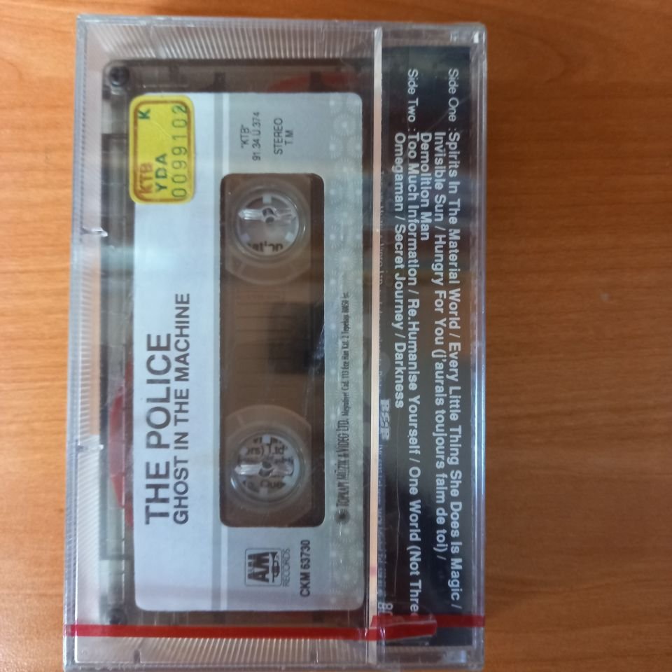 THE POLICE - GHOST IN THE MACHINE (1991) - KASET SIFIR