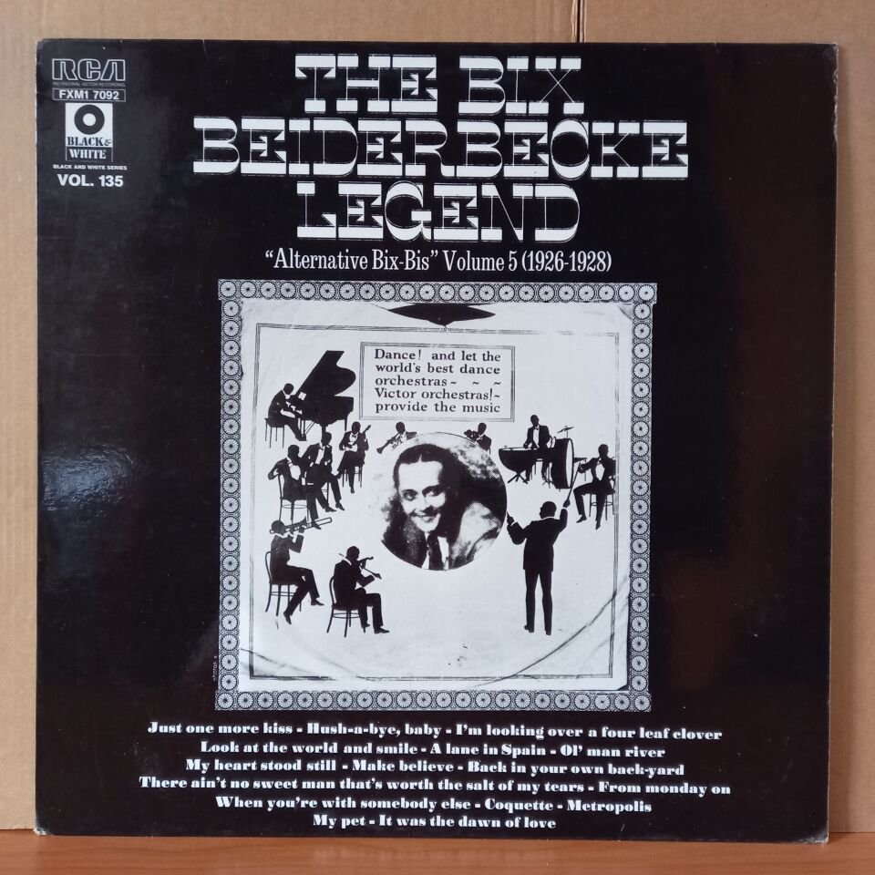 BIX BEIDERBECKE – THE BIX BEIDERBECKE LEGEND VOLUME 5 - ''ALTERNATE BIX-BIS'' [1926-1928] (1975) - LP 2.EL PLAK