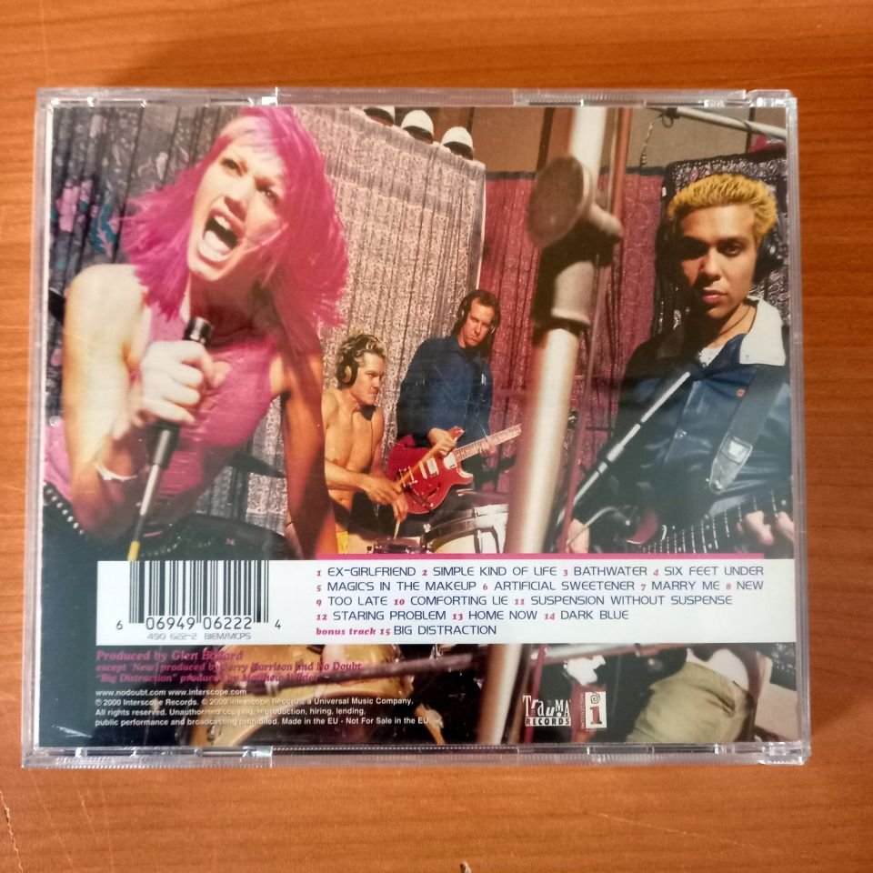 NO DOUBT – RETURN OF SATURN (2000) - CD 2.EL