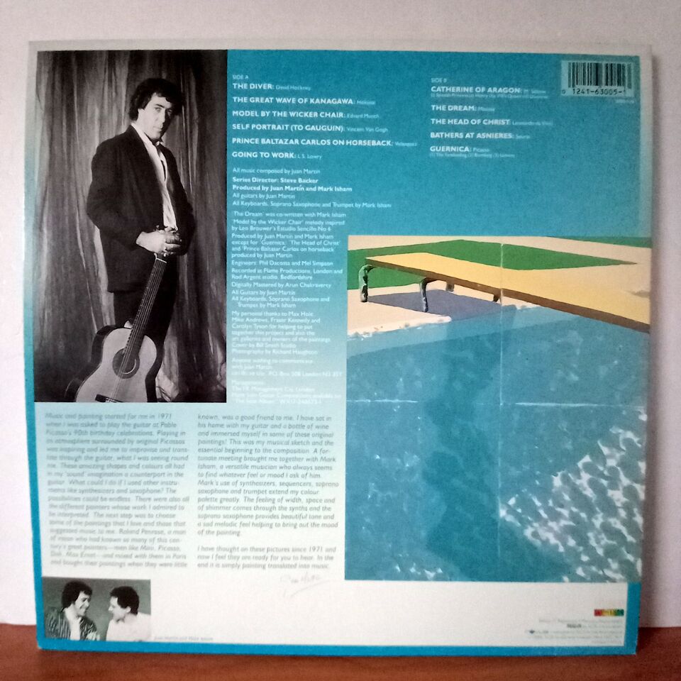 JUAN MARTIN FEAT. MARK ISHAM – PAINTER IN SOUND (1986) - LP 2.EL PLAK