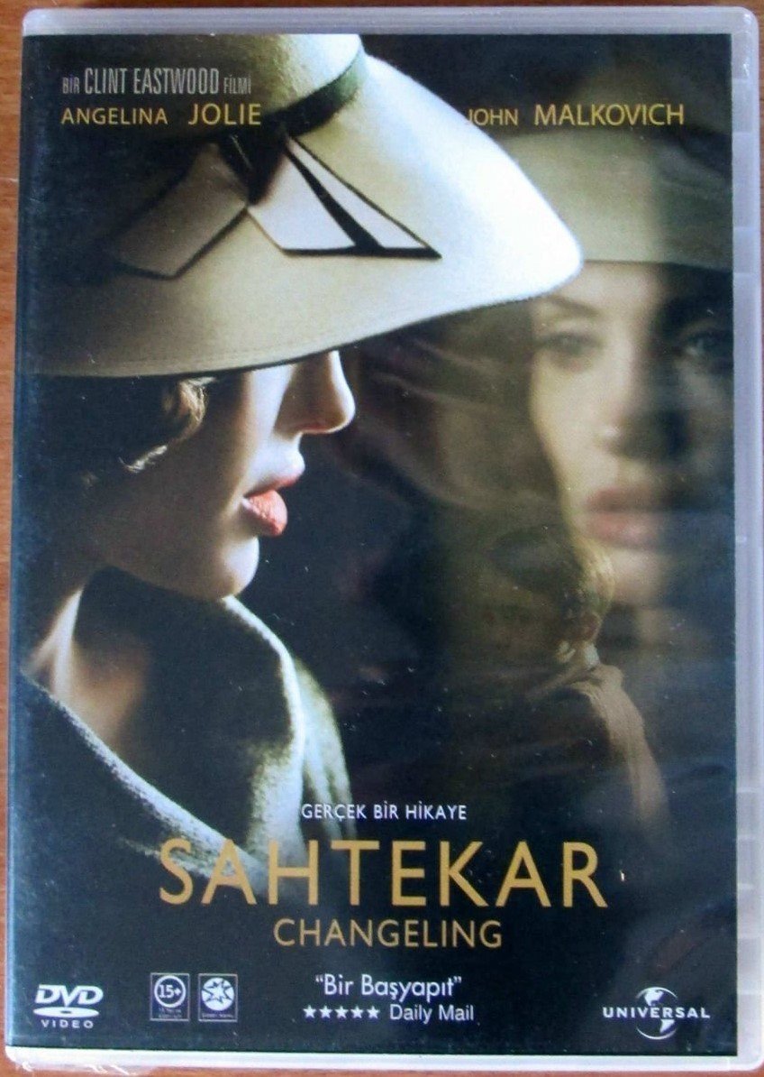 SAHTEKAR - CHANGELING - ANGELINA JOLIE - JOHN MALKOVICH - CLINT EASTWOOD - DVD 2.EL
