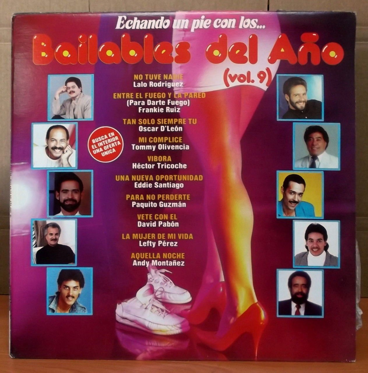 BAILABLES DEL ANO Vol.9 Latin LP 2.EL