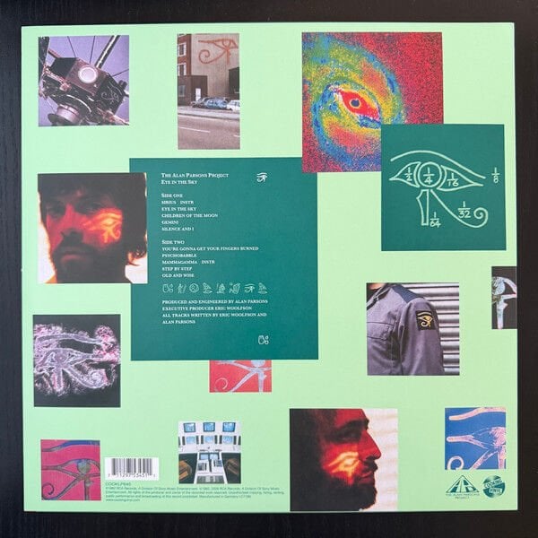 THE ALAN PARSONS PROJECT - EYE IN THE SKY (1982) - LP 2026 CLEAR COLOURED EDITION SIFIR PLAK