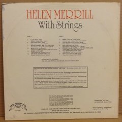HELEN MERRILL WITH STRINGS (1955) REISSUE EL PLAK