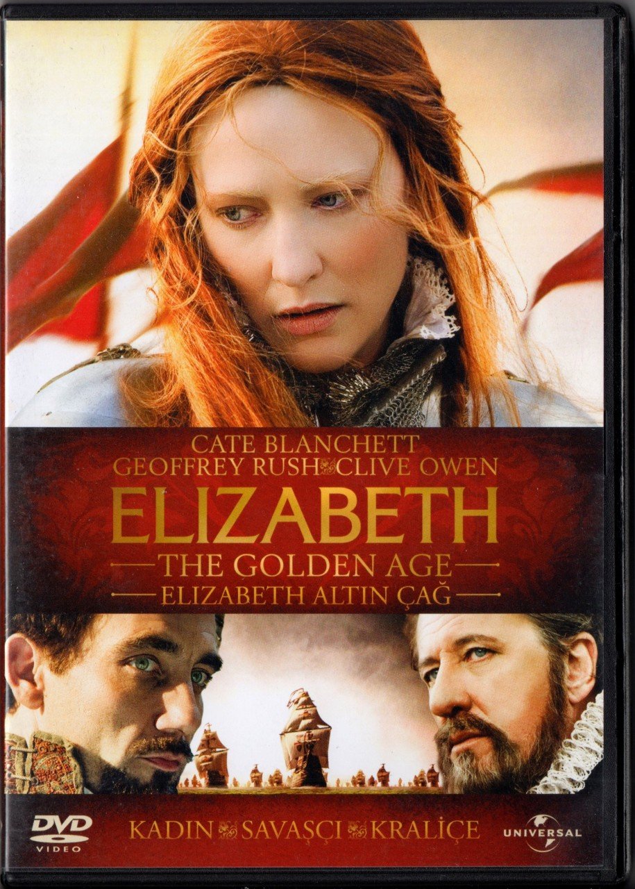 ELIZABETH THE GOLDEN AGE - CATE BLANCHETT - GEOFFREY RUSH - CLIVE OWEN - DVD 2.EL
