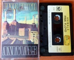 PINK FLOYD - ANIMALS (1986) KENT CASSETTE MADE IN TURKEY ''USED'' PAPER LABEL
