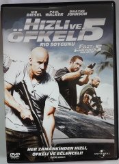 HIZLI VE ÖFKELİ 5 RIO SOYGUNU - FAST AND FURIOUS 5 RIO HEIST - VIN DIESEL - DVD 2.EL