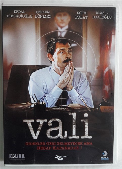 VALİ - ERDAL BEŞİKÇİOĞLU - UĞUR POLAT - M. ÇAĞATAY TOSUN - DVD 2.EL