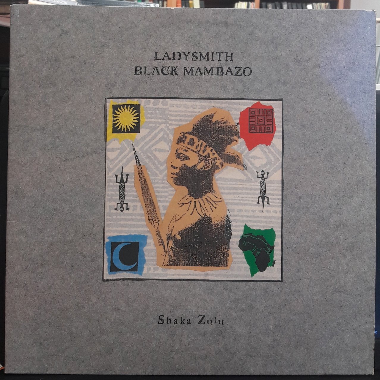 LADYSMITH BLACK MAMBAZO - SHAKA ZULU (1987) - PLAK 2.EL