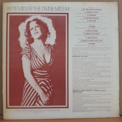 BETTE MIDLER - THE DIVINE MISS M (1972) - LP 2.EL PLAK