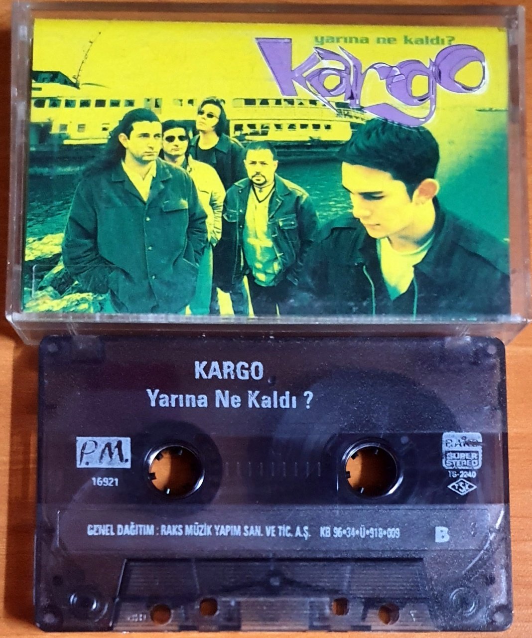 KARGO - YARINA NE KALDI (1996) - KASET 2.EL
