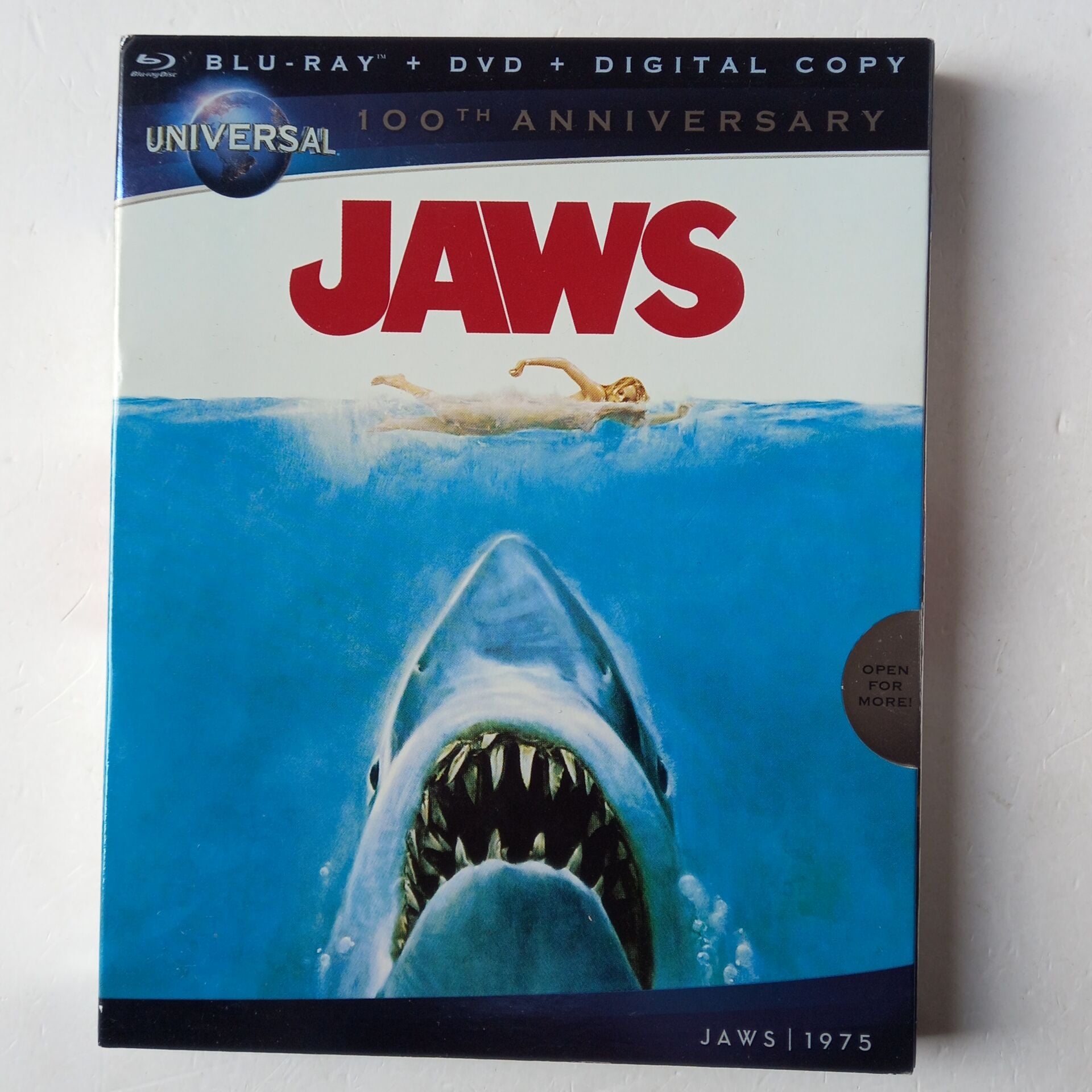 JAWS - 2 DİSK BLU-RAY + DVD 2.EL