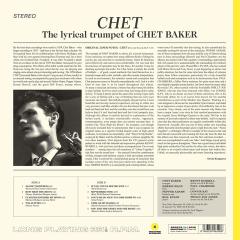 CHET BAKER - CHET THE LYRICAL TRUMPET OF CHET BAKER (1959) - RENKLİ PLAK SIFIR