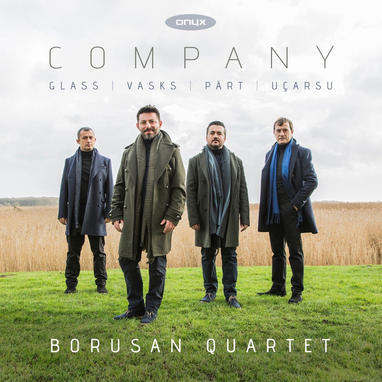 BORUSAN QUARTET COMPANY CD ARVO PART HASAN UÇARSU PHILIP GLASS PETERIS VASKS (2017) - SIFIR