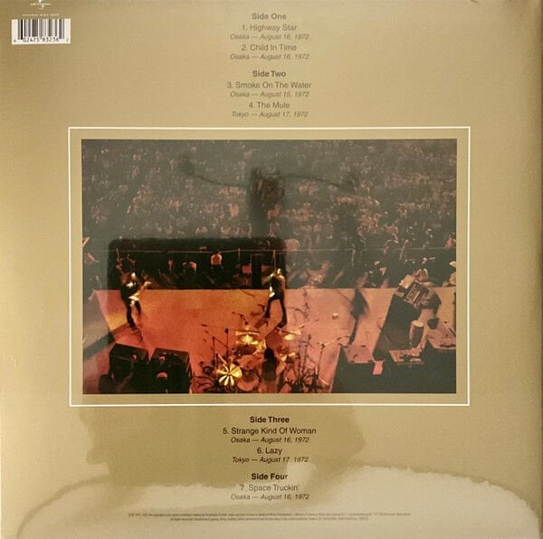 DEEP PURPLE - MADE IN JAPAN (1972) - 2LP 2025 STEVEN WILSON REMIX EDITION SIFIR PLAK