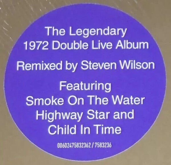 DEEP PURPLE - MADE IN JAPAN (1972) - 2LP 2025 STEVEN WILSON REMIX EDITION SIFIR PLAK