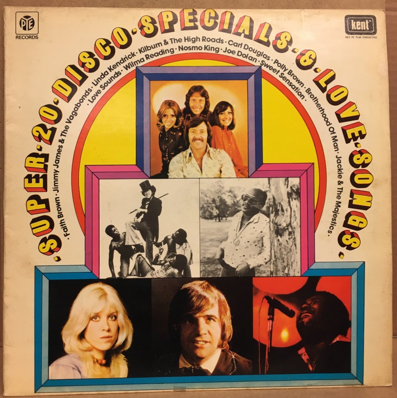 SUPER 20 DISCO SPECIALS & LOVE SONGS 1976 2.EL PLAK KARIŞIK