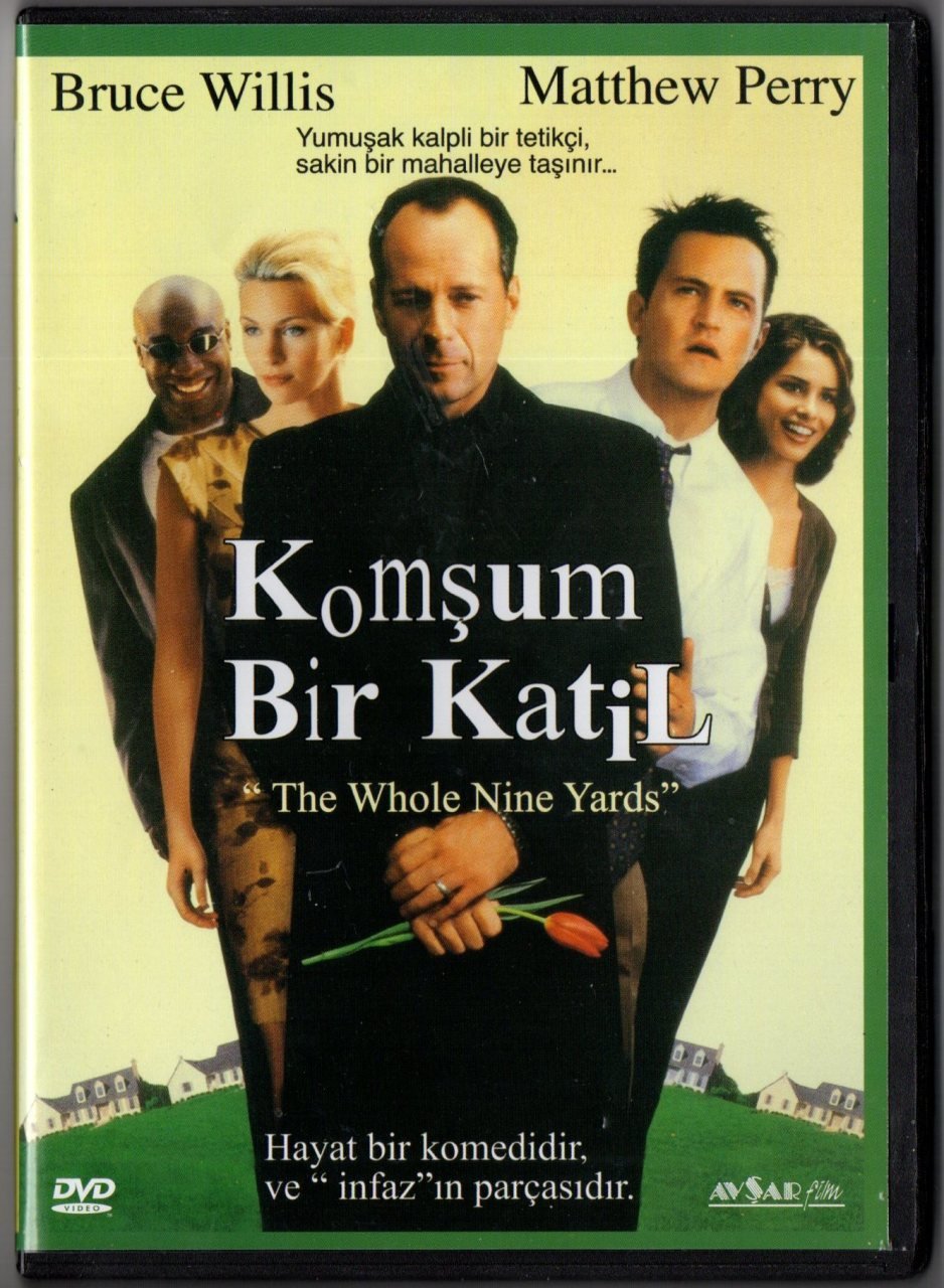 KOMŞUM BİR KATİL - The WHOLE NINE YARDS (2000) - BRUCE WILLIS - MATTHEW PERRY - DVD 2.EL