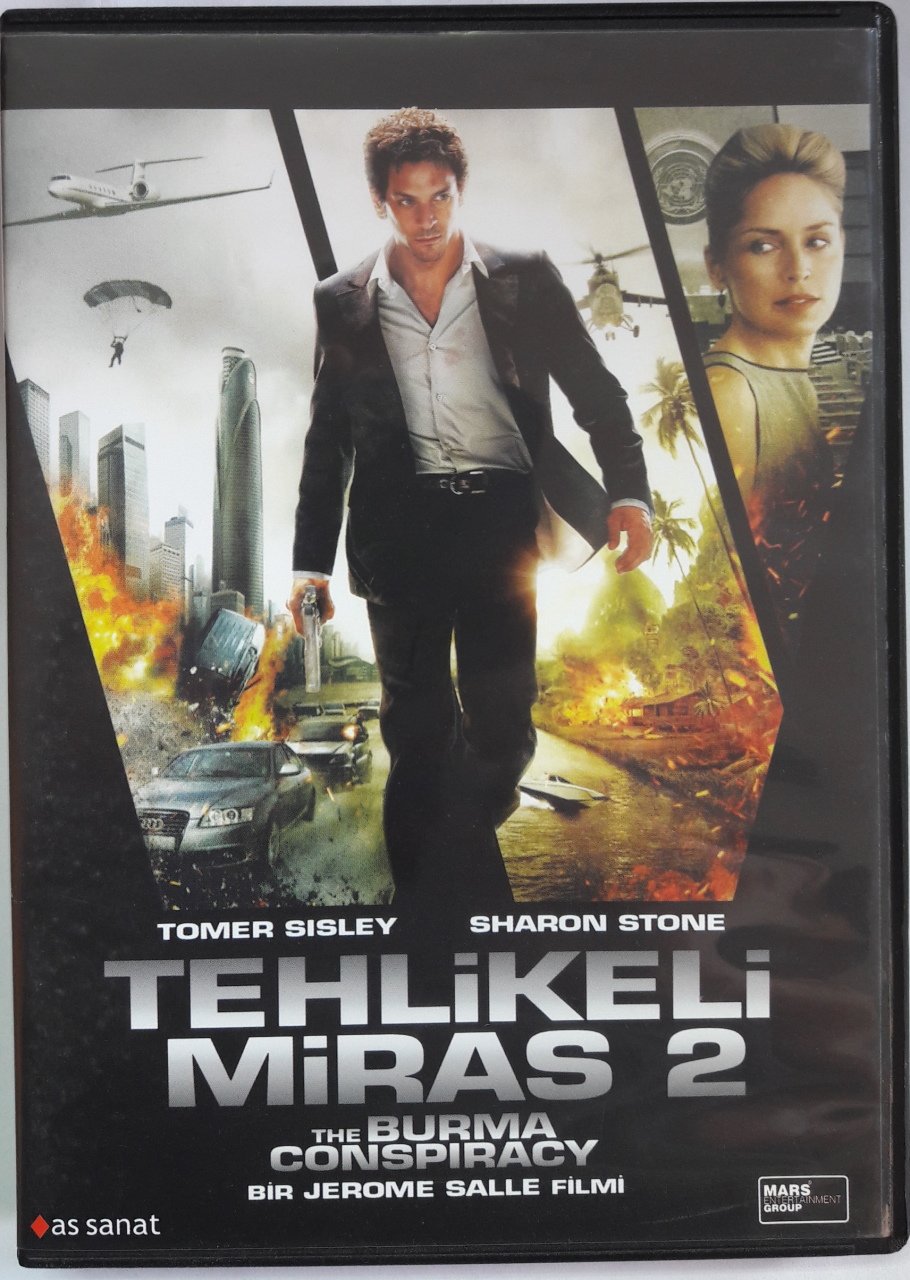 TEHLİKELİ MİRAS 2 - THE BURMA CONSPIRACY - SHARON STONE - DVD 2.EL