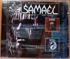 SAMAEL - CEREMONY OF OPPOSITES + REBELLION (2001) BLACK METAL CD 2.EL