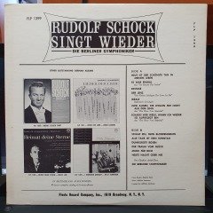 RUDOLF SCHOCK - SINGT WIEDER - LP 2.EL PLAK
