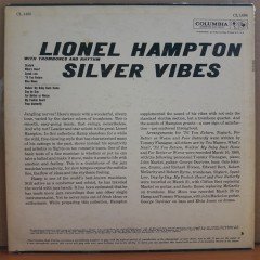 LIONEL HAMPTON - SILVER VIBES - LP 2.EL PLAK