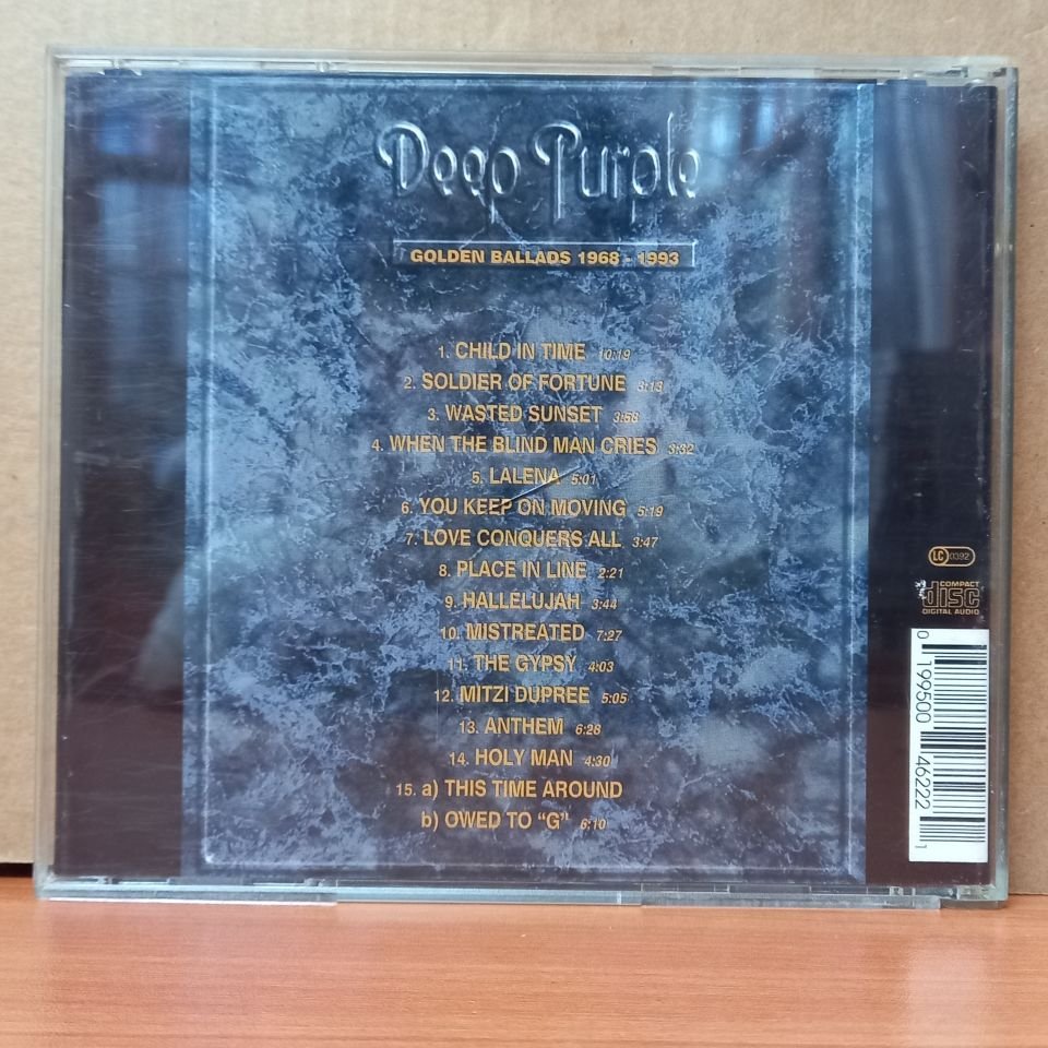 DEEP PURPLE – GOLDEN BALLADS 1968-1993 - CD 2.EL