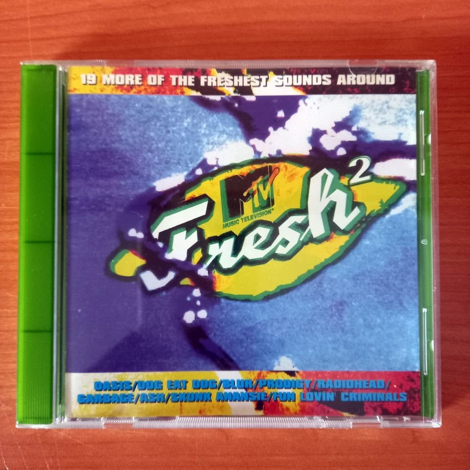 MTV FRESH 2 / OASIS, DOG EAT DOG, BLUR, PRODIGY, RADIOHEAD, GARBAGE, ASH, SKUNK ANANSIE, FUN LOVIN' CRIMINALS, BUSH, BE (1996) - CD 2.EL
