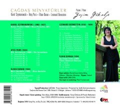 YEŞİM GÖKALP - ÇAĞDAŞ MİNYATÜRLER, ATEŞ PARS, İLHAN BARAN, BERNSTEIN (2011) - CD SIFIR