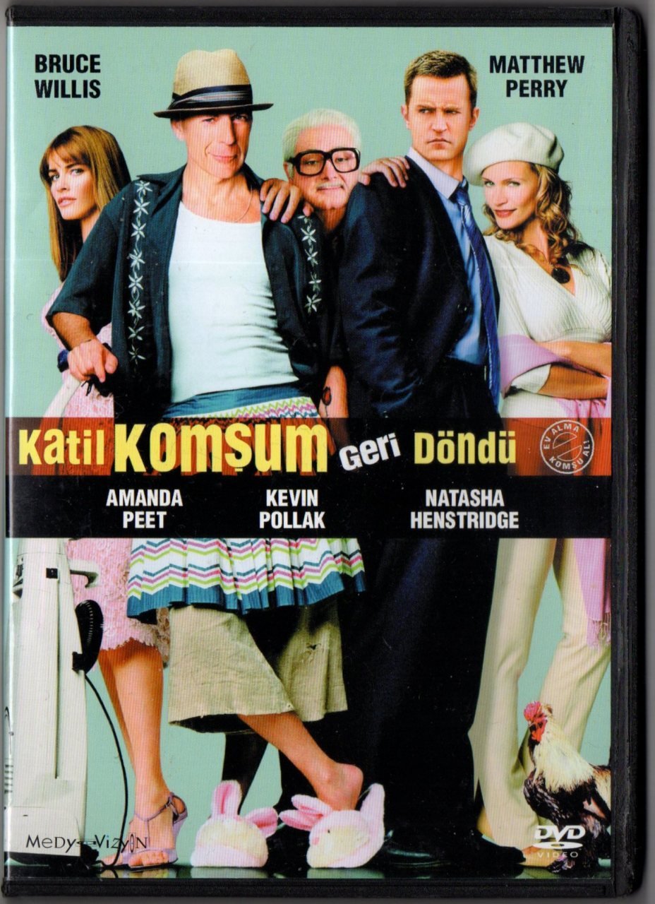 KATİL KOMŞUM GERİ DÖNDÜ - The WHOLE TEN YARDS (2004) - BRUCE WILLIS - AMANDA PEET - DVD 2.EL